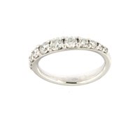Anello Soranzo Gioielli Donna Fedina/Riviera in Oro bianco Diamante 0.93 Ct AM10406007 - AM10406007
